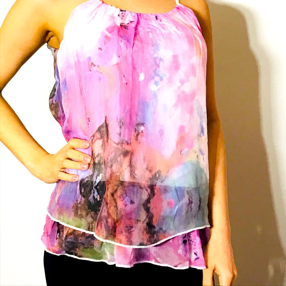 Made in Italy Silk top